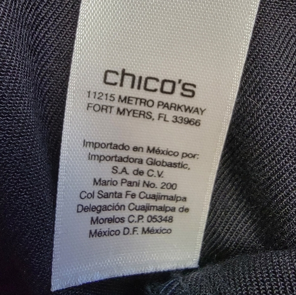 Chico's Black Ultimate Fit Ankle Joggers Pants Size 2 - Picture 8 of 13